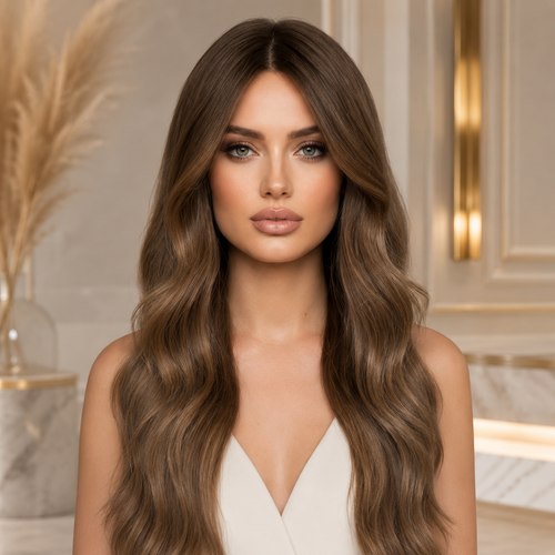 Neutral Brown wig Ready to Wear Glueless Wigs