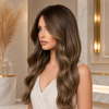 Neutral Brown wig Ready to Wear Glueless Wigs
