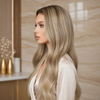 20 Inch Wavy Blonde Lace Front Wigs