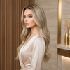 20 Inch Wavy Blonde Lace Front Wigs