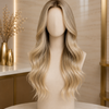 20 Inch Wavy Blonde Lace Front Wigs