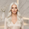#60-1 Platinum Luxury Human Hair Gluless Wigs Ready to Wear