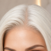 #60-1 Platinum Luxury Human Hair Gluless Wigs Ready to Wear
