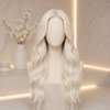 #60-1 Platinum Luxury Human Hair Gluless Wigs Ready to Wear