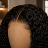 20 Inch Natural Color Egg Curl Glueless Lace Front Wigs