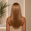 Perruques Lace Front Glueless Brésiliennes 14 Pouces, Densité 150%, Cheveux Vierges