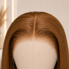 Perruques Lace Front Glueless Brésiliennes 14 Pouces, Densité 150%, Cheveux Vierges