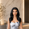 Natural Hairline Wavy Glueless Lace Front Wigs
