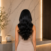 Natural Hairline Wavy Glueless Lace Front Wigs