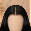 Natural Hairline Wavy Glueless Lace Front Wigs