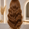 Perruques à Ligne Frontale Naturelle Cheveux Vierges Brésiliens