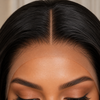 Virgin Human Hair Natural Color 16 Inch Lace Front Wigs