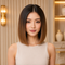 10 Inch Balayage BOB Wigs Brazilian Virgin Hair