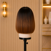10 Inch Balayage BOB Wigs Brazilian Virgin Hair