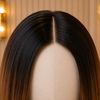 10 Inch Balayage BOB Wigs Brazilian Virgin Hair