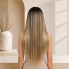 Dirty Blonde Glueless Wigs 100% Virgin hair