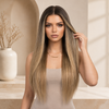 Dirty Blonde Glueless Wigs 100% Virgin hair