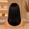 Short Bob Wigs Natural Color Glueless Lace Front