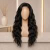 Natural Wave Natural Color Wavy Indian Hair Lace Front Wigs