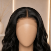 Natural Wave Natural Color Wavy Indian Hair Lace Front Wigs