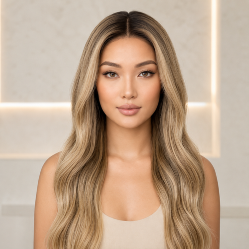 20 Inch 180% Brazilian Virgin Hair Lace Front Wig
