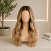 20 Inch 180% Brazilian Virgin Hair Lace Front Wig
