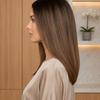 Perruques Bob en Cheveux Vierge Brésiliens de 14 pouces avec Ligne de Cheveux Pré-épilée