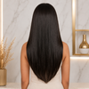 Natural Color Straight Layered Glueless Wigs