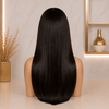 Natural Color Straight Layered Glueless Wigs