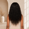 20 Inch Natural Color Egg Curl Glueless Wigs