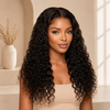 20 Inch Natural Color Egg Curl Glueless Wigs