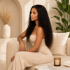 20 Inch Natural Color Egg Curl Glueless Wigs