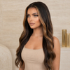 18 Inch Wavy Glueless Lace Front Wigs Human Hair