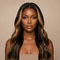 20 Inch Wavy Glueless Lace Front Wigs Human Hair