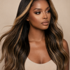 20 Inch Wavy Glueless Lace Front Wigs Human Hair