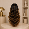 20 Inch Wavy Glueless Lace Front Wigs Human Hair