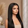 16 Inch Glueless Lace Front Wigs Human Hair