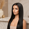 16 Inch Glueless Lace Front Wigs Human Hair