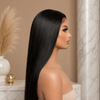 16 Inch Glueless Lace Front Wigs Human Hair