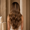 Wavy Glueless Lace Front Wigs Brazilian Virgin Hair