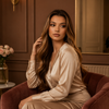 Wavy Glueless Lace Front Wigs Brazilian Virgin Hair