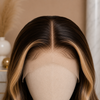 18 Inch Wavy Glueless Lace Front Wigs Brazilian Virgin Hair
