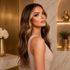 18 Inch Wavy Glueless Lace Front Wigs Brazilian Virgin Hair
