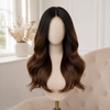 Medium Brown Ready to Wear Gluless Wigs Bleached-knots and Pre-plucked Hairline