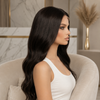 Real Human Hair Brunette Glueless Wigs