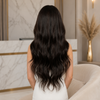 Real Human Hair Brunette Glueless Wigs