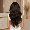 Real Human Hair Brunette Glueless Wigs