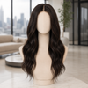 Real Human Hair Brunette Glueless Wigs
