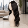 Real Human Hair Brunette Glueless Wigs