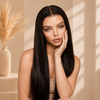 Chocolate Brown Bleached Knots and Pre-plucked Glueless Wig